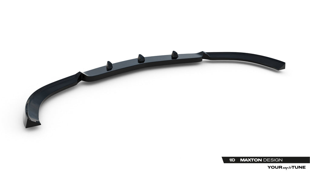 Prelungire splitter bara fata Mercedes C Class W204 2007-2009 v5 - Maxton Design