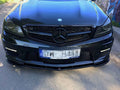 Prelungire splitter bara fata Mercedes C Class W204 AMG C63 Facelift 2011-2014 v6 - Maxton Design