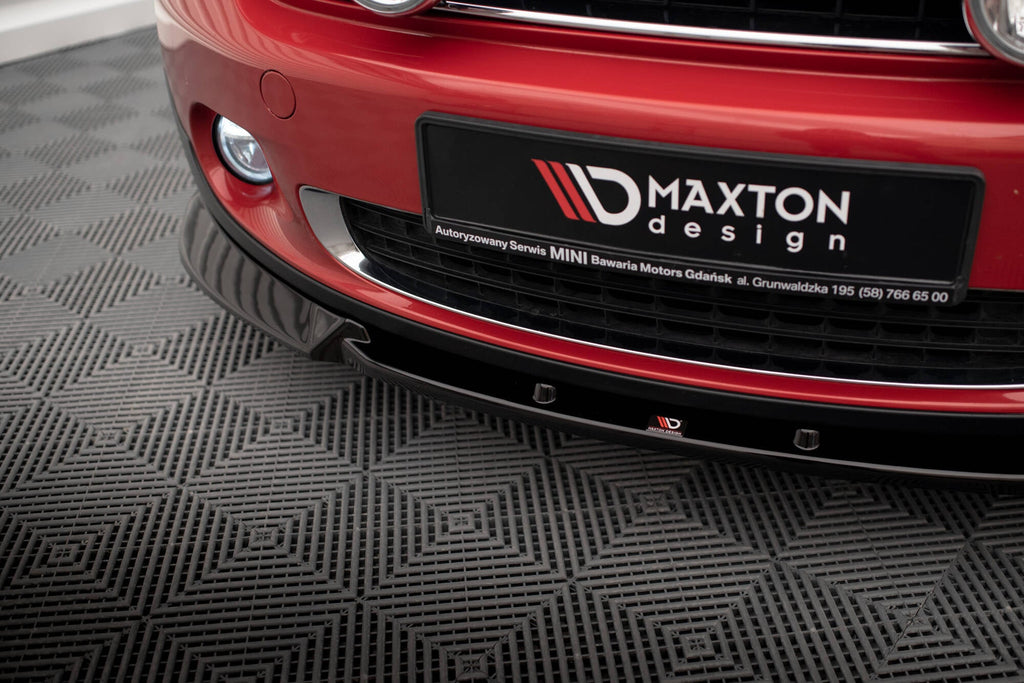 Prelungire splitter bara fata Mini Cooper Countryman R60 Facelift 2014-2017 v2 - Maxton Design