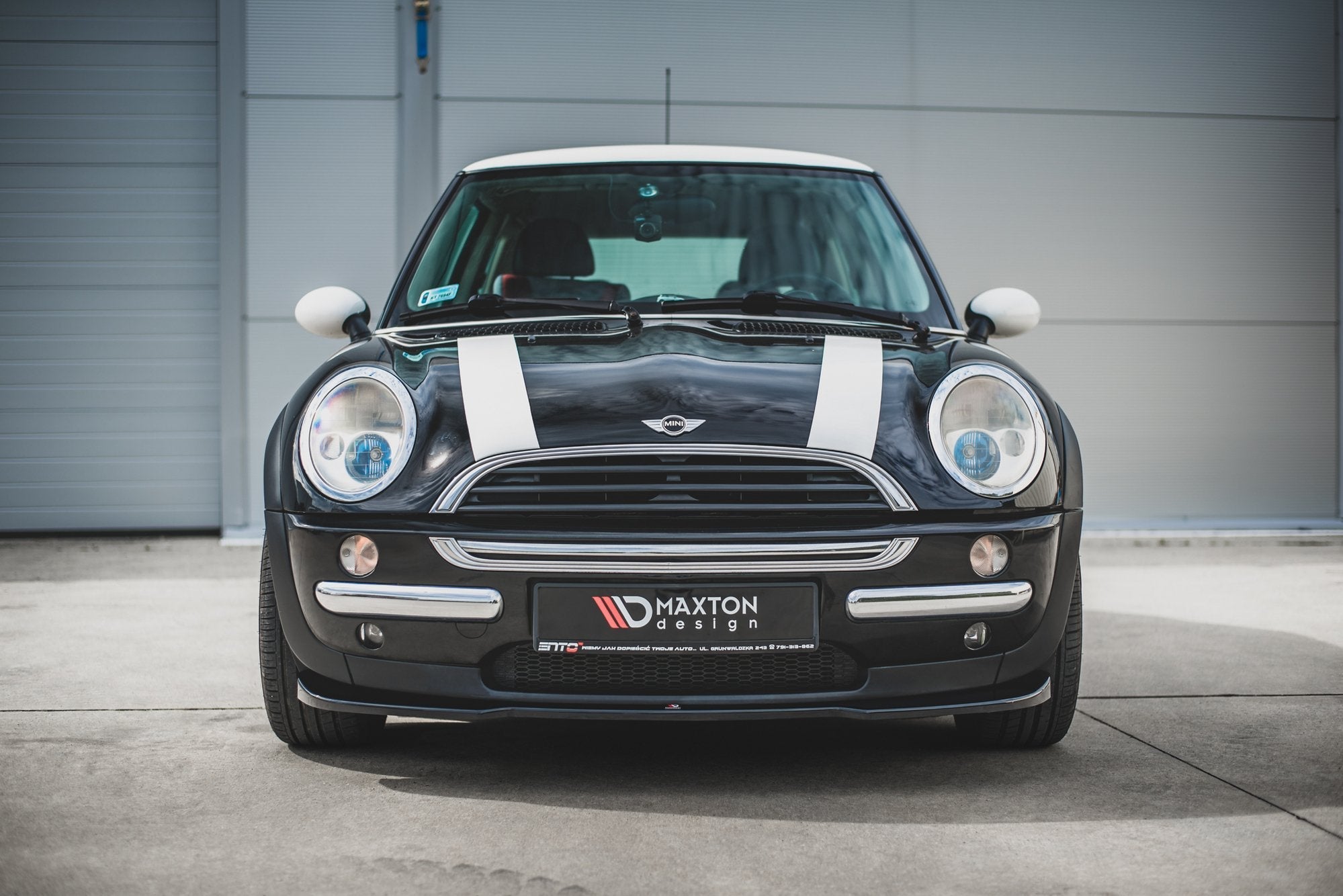 Prelungire splitter bara fata Mini Cooper One R50 2001-2006 v1 - Maxton Design