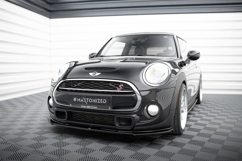 Prelungire splitter bara fata Mini Cooper S Mk3 F56 2014-2017 v1 - Maxton Design