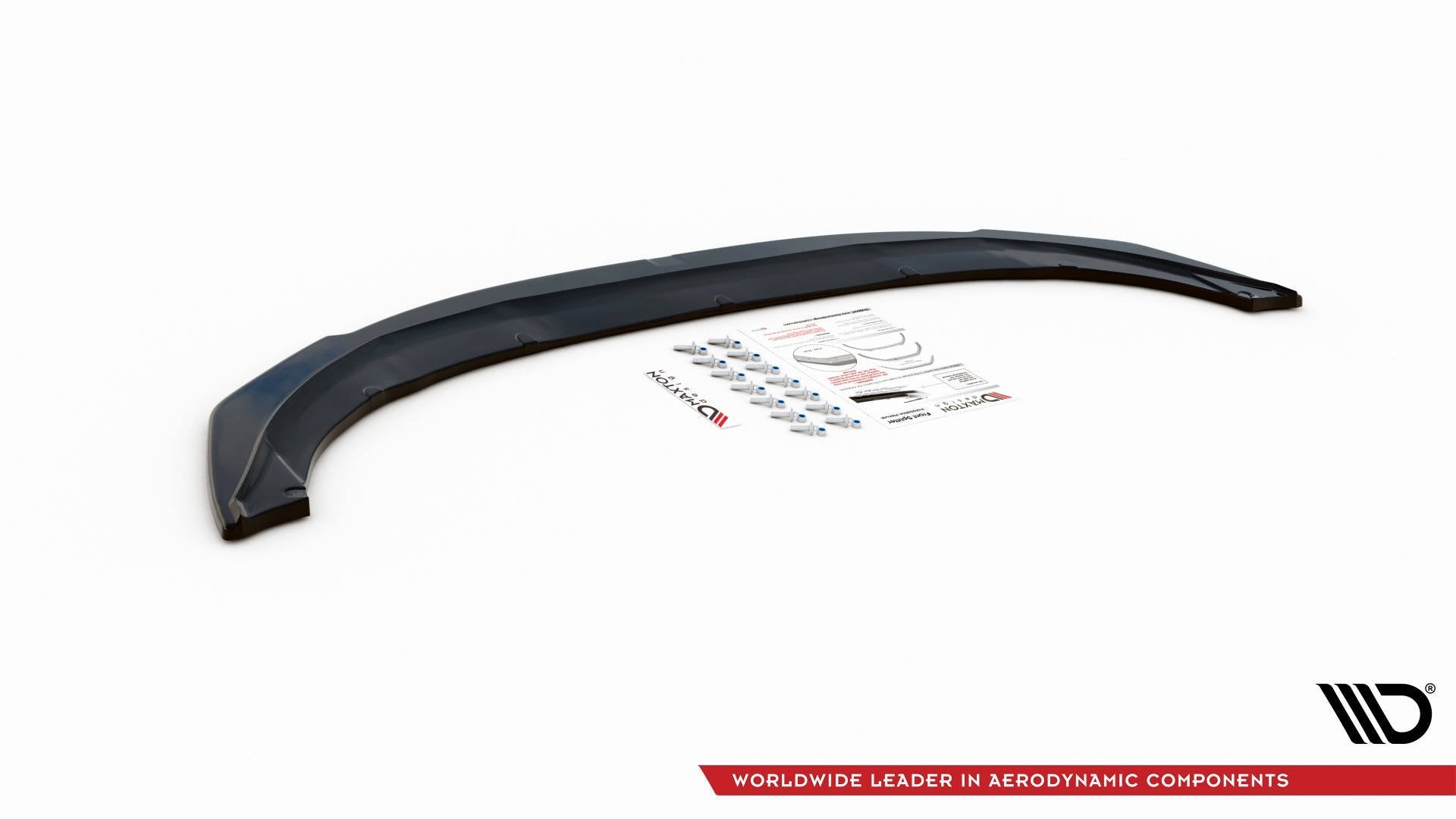 Prelungire splitter bara fata Mini Cooper S John Copper Works F56 2017- v2 - Maxton Design