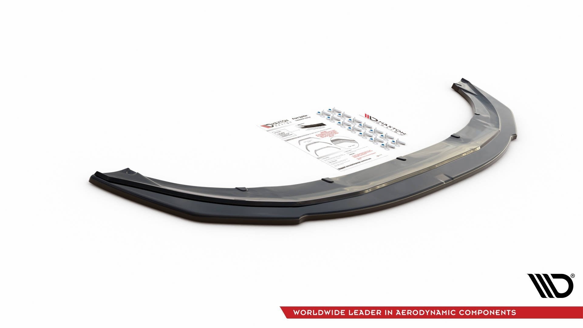 Prelungire splitter bara fata Mini Cooper S John Copper Works F56 2017- v2 - Maxton Design