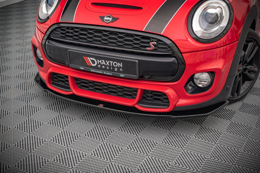 Prelungire splitter bara fata Mini Cooper S John Copper Works F56 2017- v2 - Maxton Design
