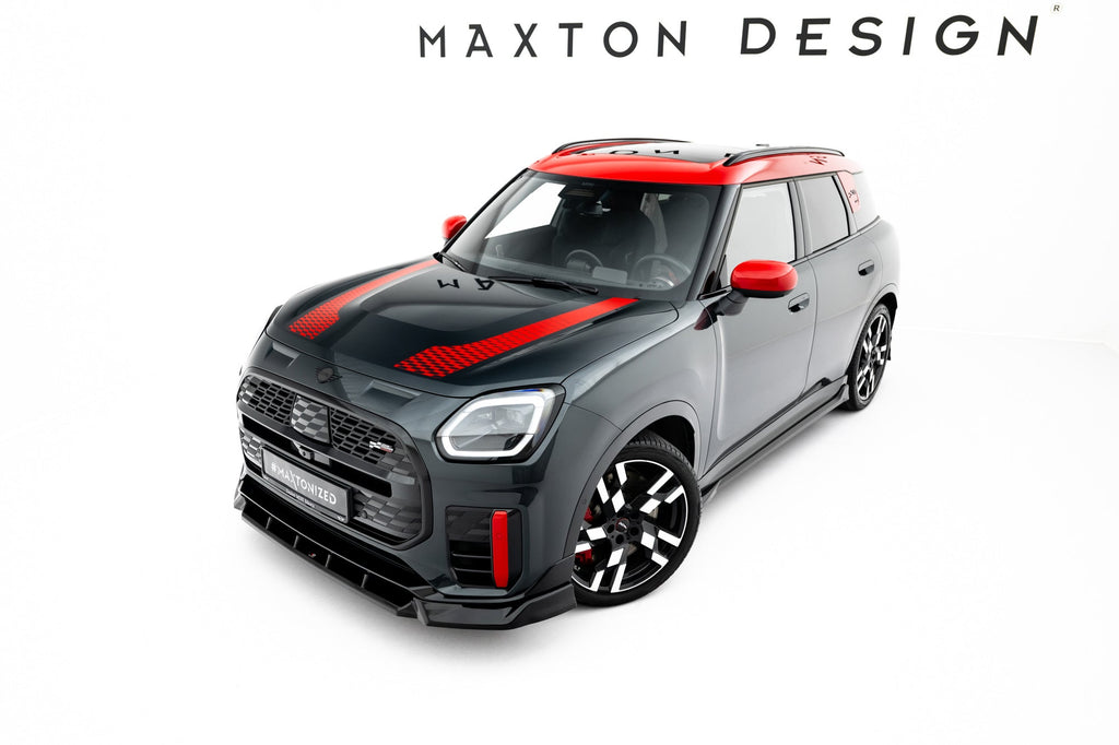 Prelungire splitter bara fata Mini Countryman JCW U25 2023- v1 - Maxton Design