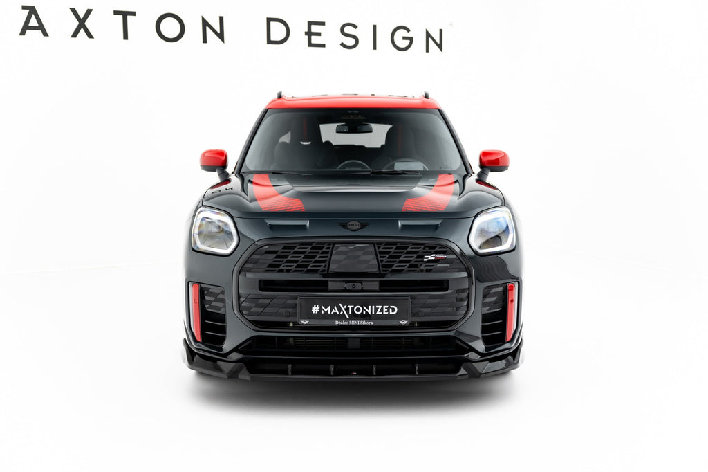 Prelungire splitter bara fata Mini Countryman JCW U25 2023- v1 - Maxton Design