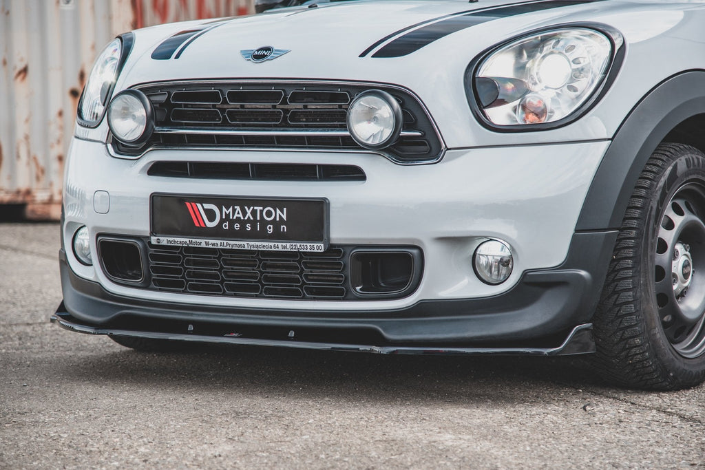 Prelungire splitter bara fata Mini Countryman R60 Mk1 JCW 2012-2016 v1 - Maxton Design