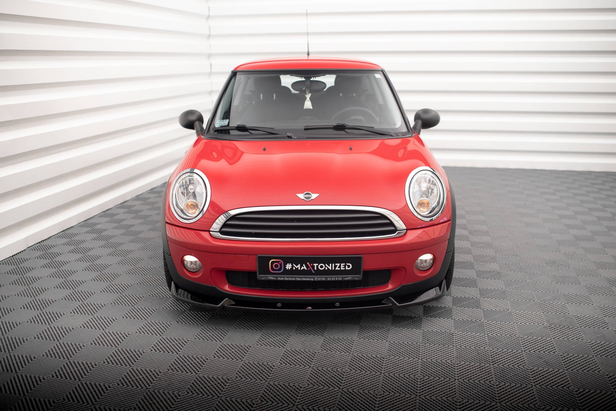 Prelungire splitter bara fata Mini One R56 2006-2010 v1 - Maxton Design