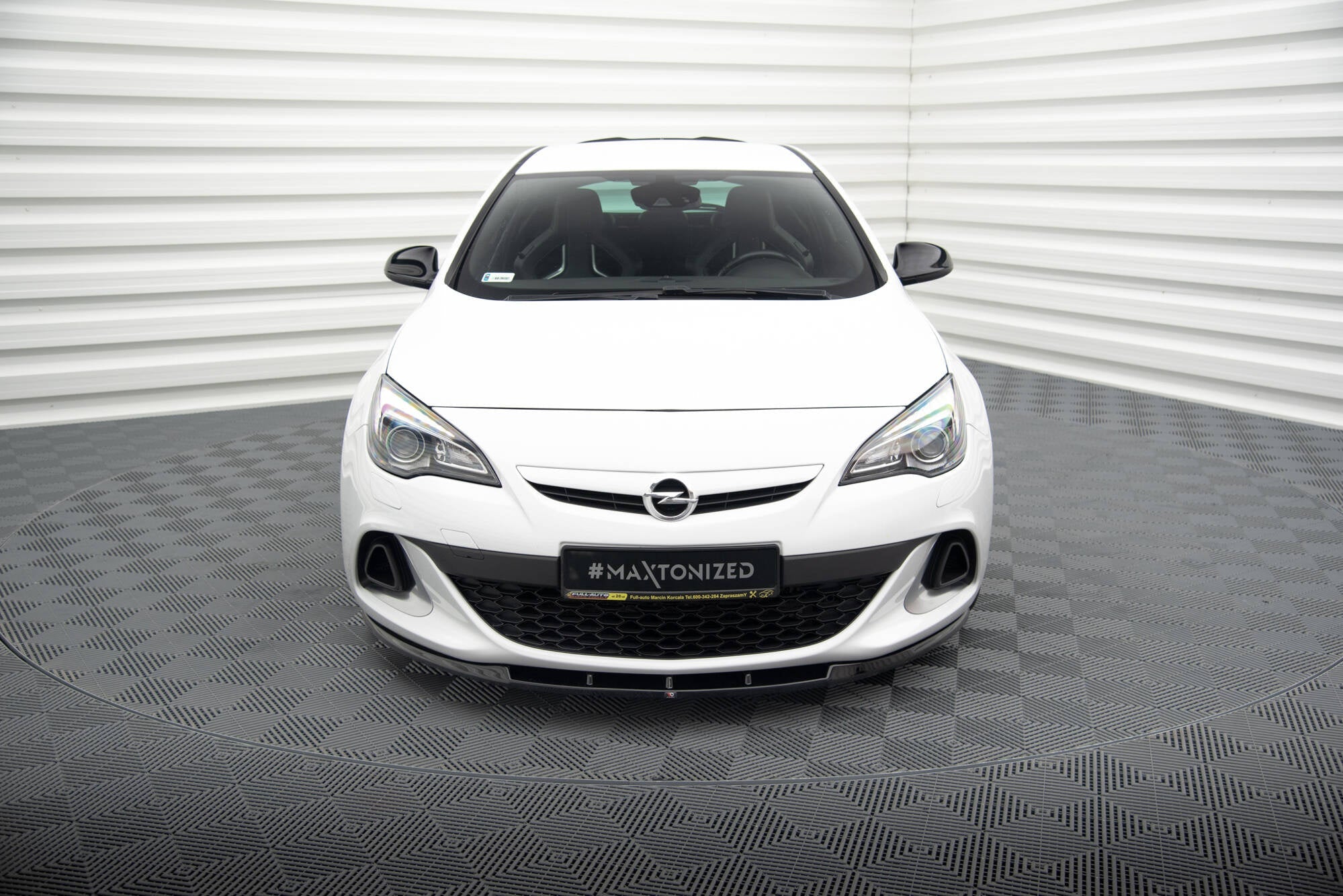Prelungire splitter bara fata Opel Astra J OPC/ VXR Nurburg 2009-2015 v3 - Maxton Design