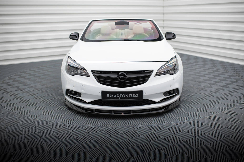 Prelungire splitter bara fata Opel Cascada 2013-2019 v1 - Maxton Design