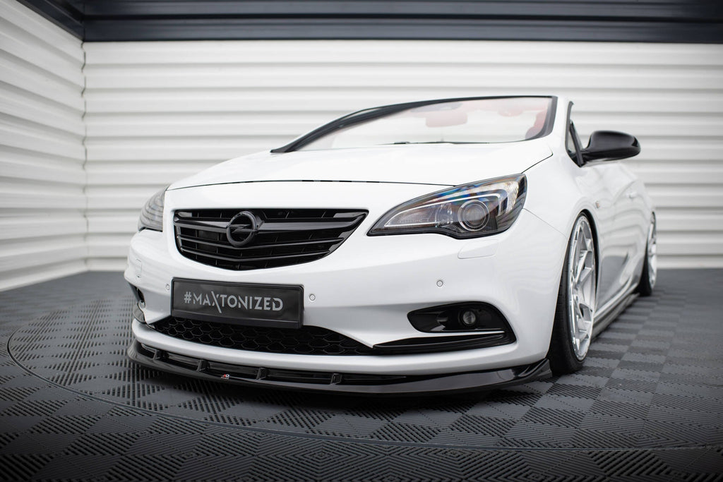Prelungire splitter bara fata Opel Cascada 2013-2019 v1 - Maxton Design