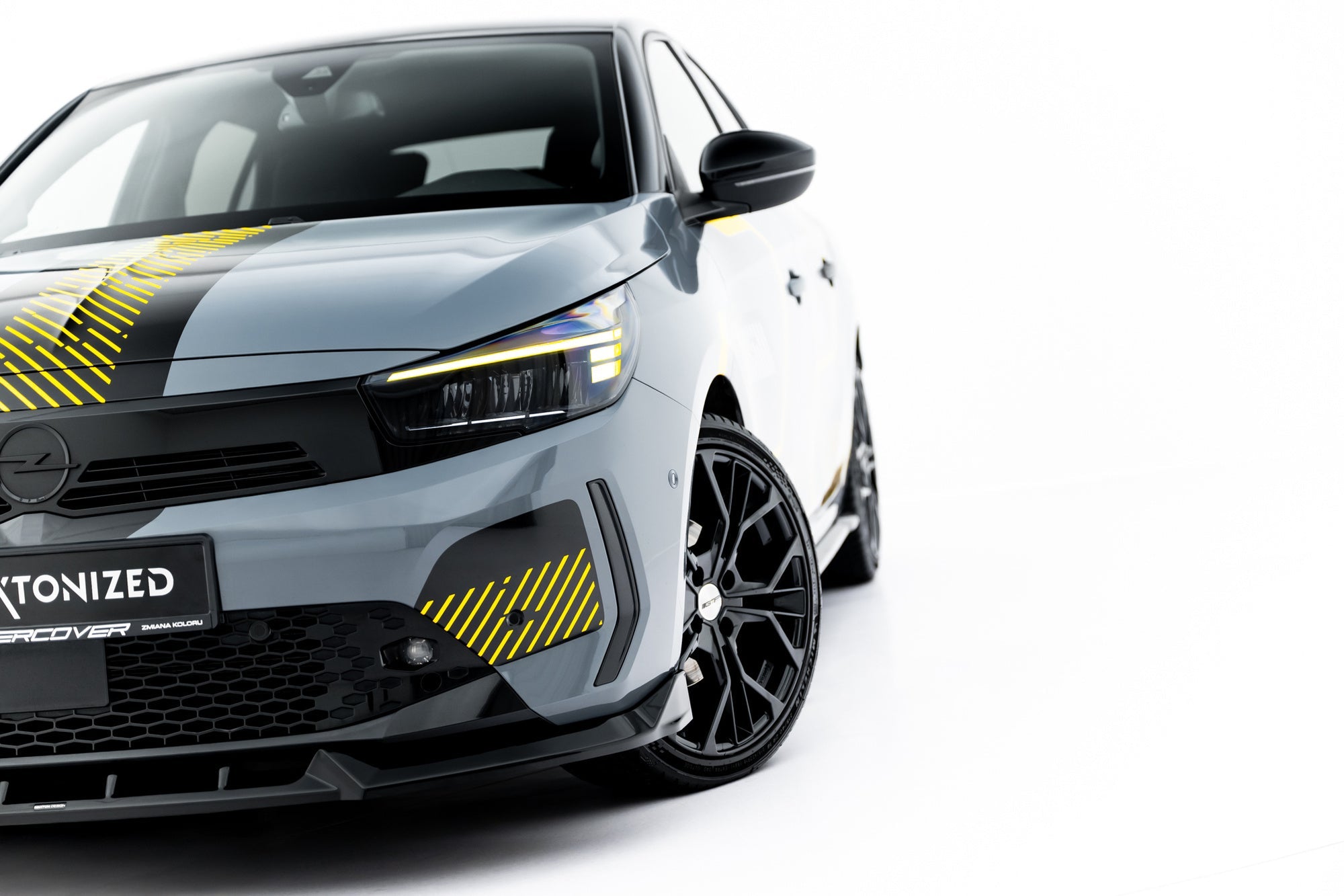 Prelungire splitter bara fata Opel Corsa F Facelift (Mk6 Facelift) 2023- v3 - Maxton Design