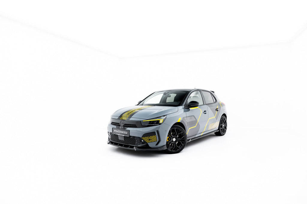 Prelungire splitter bara fata Opel Corsa F Facelift (Mk6 Facelift) 2023- v3 - Maxton Design
