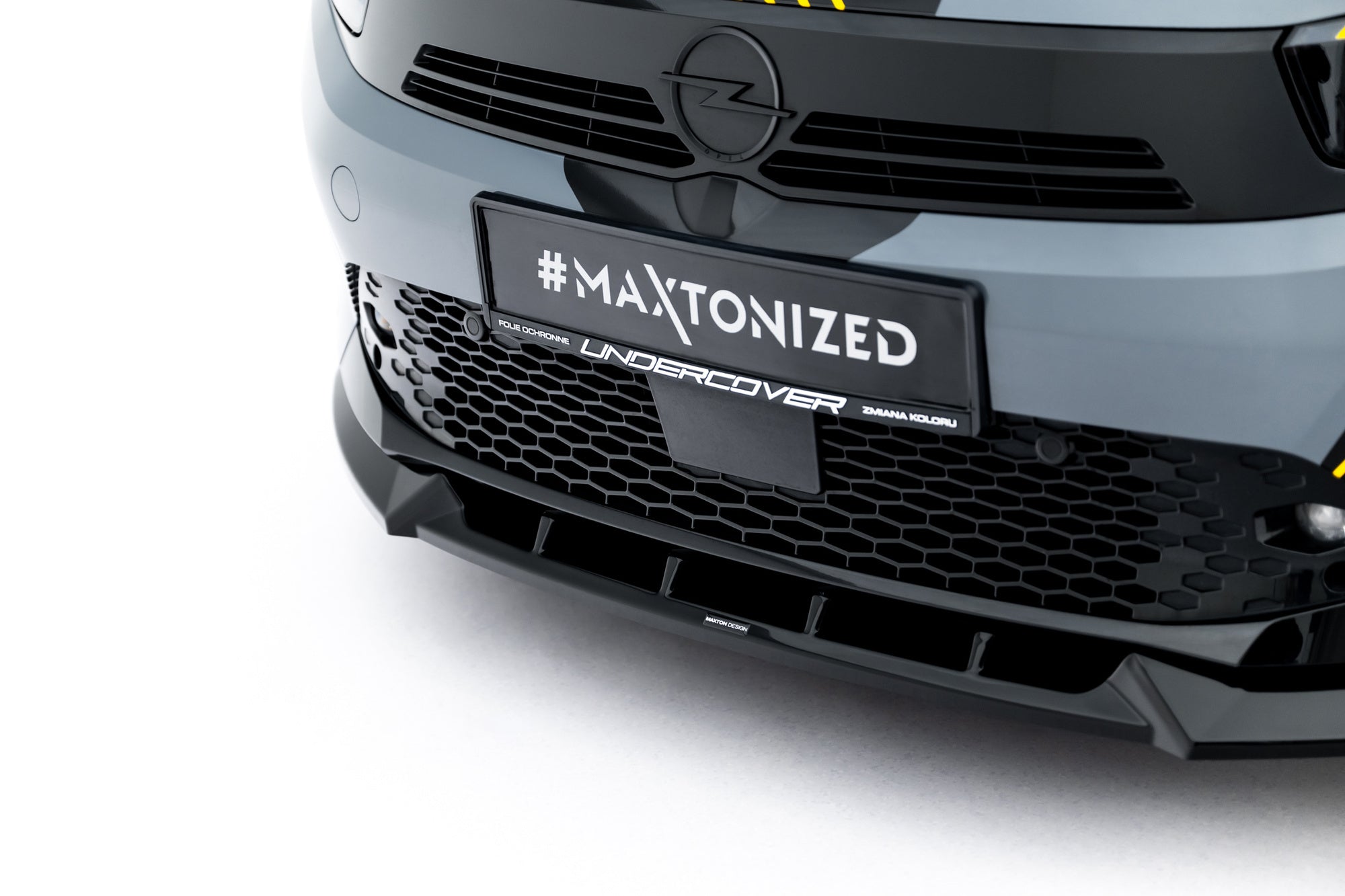 Prelungire splitter bara fata Opel Corsa F Facelift (Mk6 Facelift) 2023- v3 - Maxton Design