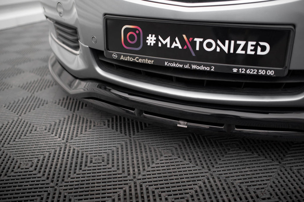 Prelungire splitter bara fata Opel Insignia OPC-Line Mk1 2008-2013 v9 - Maxton Design