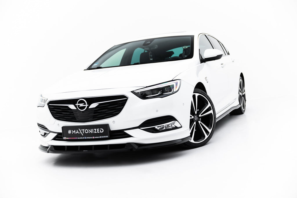 Prelungire splitter bara fata Opel Insignia OPC-Line Mk2 2017-2020 v4 - Maxton Design
