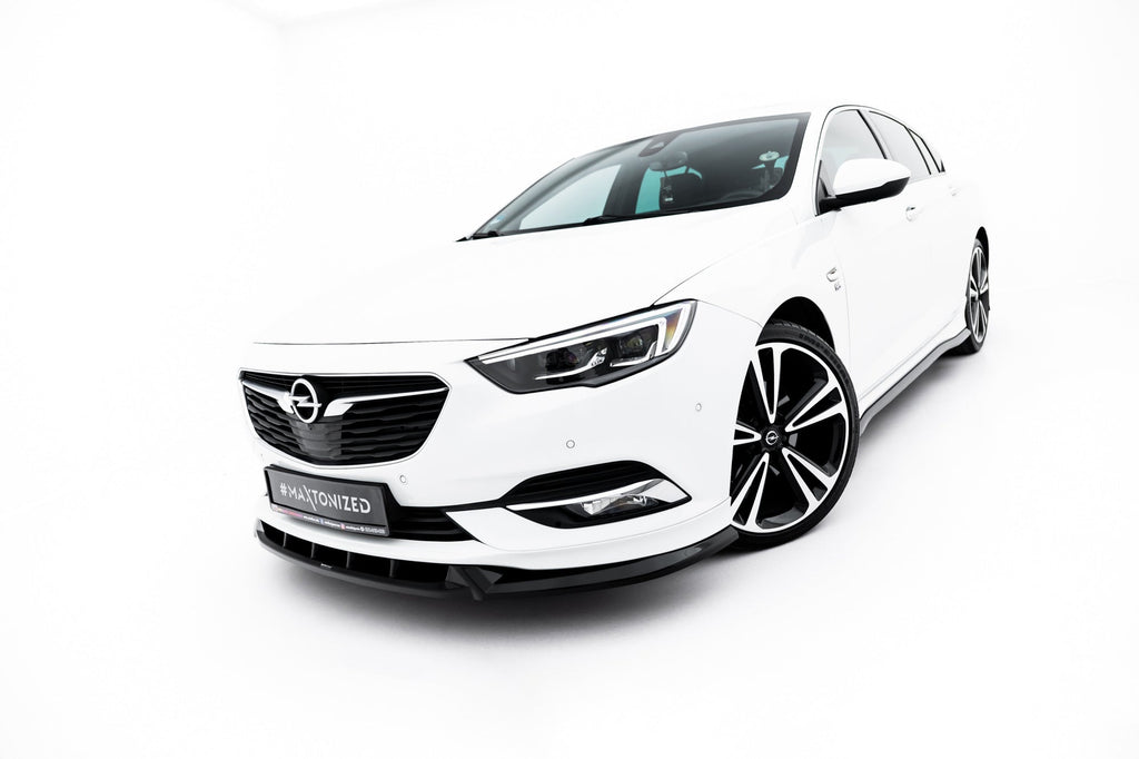 Prelungire splitter bara fata Opel Insignia OPC-Line Mk2 2017-2020 v4 - Maxton Design