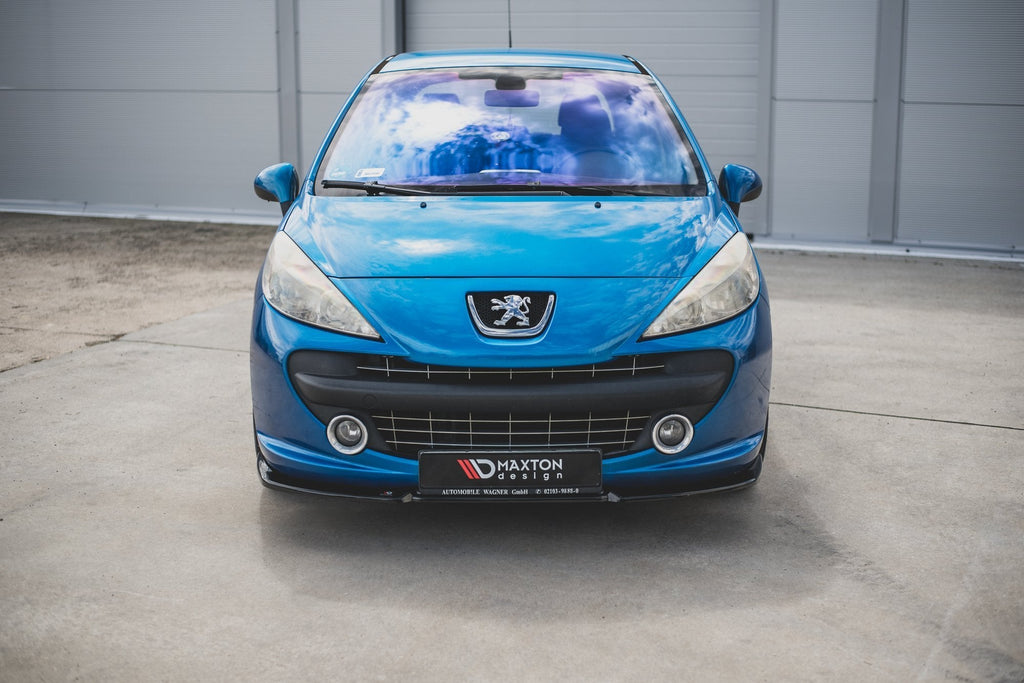 Prelungire splitter bara fata Peugeot 207 Sport 2006-2009 v2 - Maxton Design