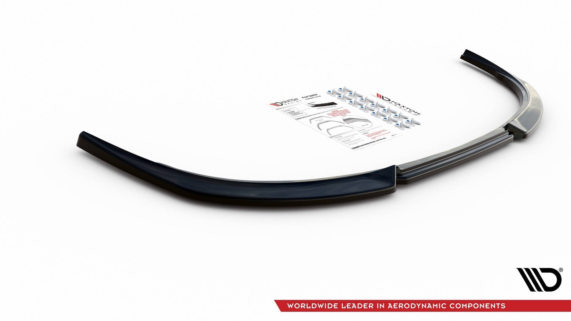 Prelungire splitter bara fata Peugeot 207 Sport 2006-2009 v2 - Maxton Design