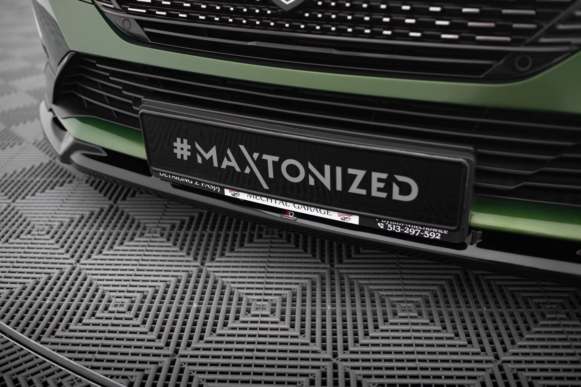 Prelungire splitter bara fata Peugeot 308 GT Mk3 2021- v3 - Maxton Design