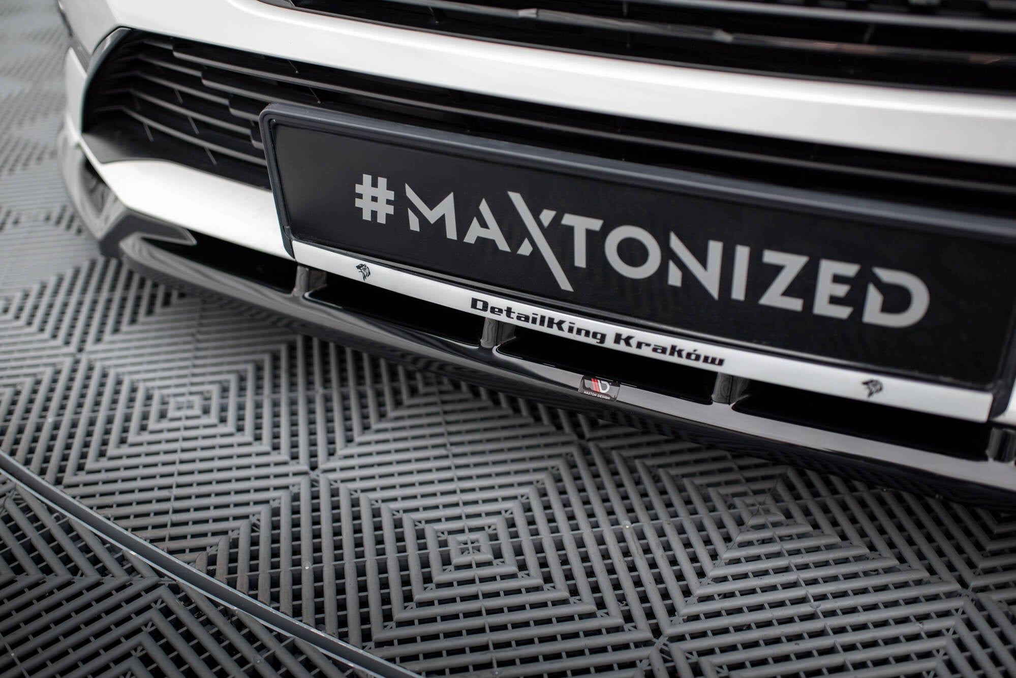 Prelungire splitter bara fata Peugeot 308 GT Mk3 2021- v3 - Maxton Design