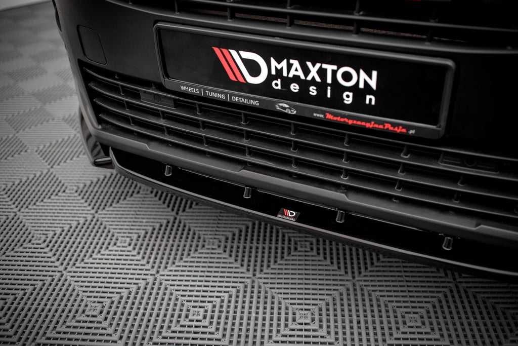 Prelungire splitter bara fata Peugeot Partner Mk3 2018- v1 - Maxton Design