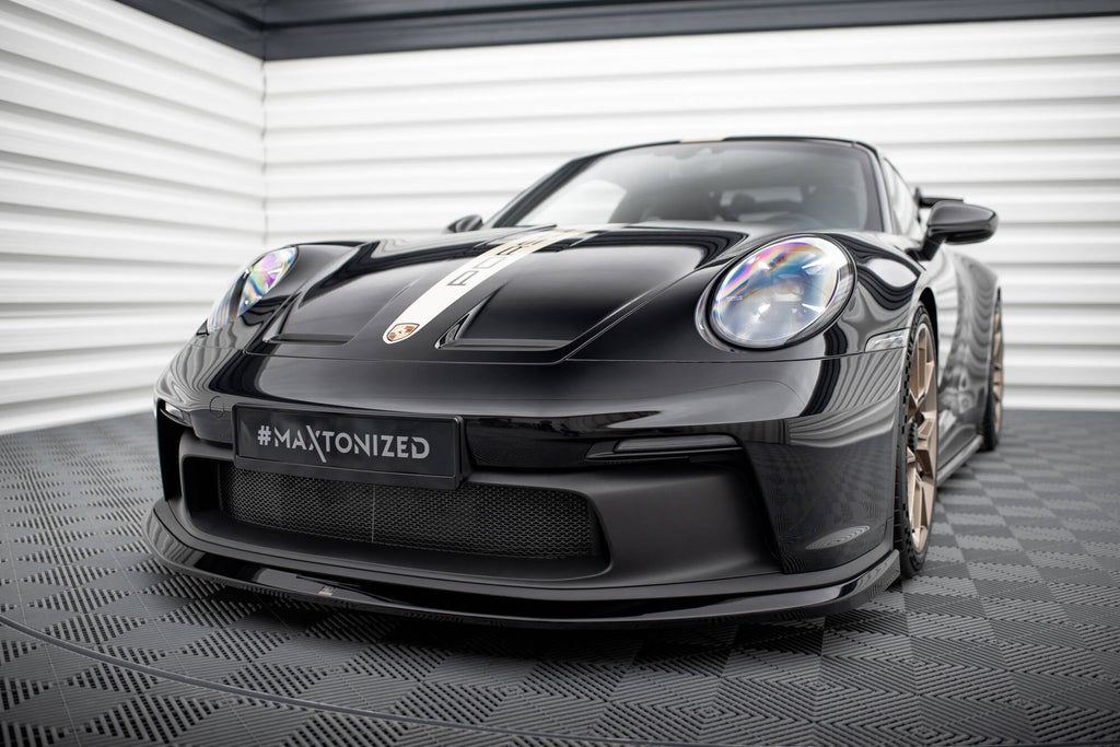 Prelungire splitter bara fata Porsche 911 992 GT3 2021- v1 - Maxton Design