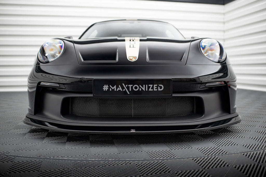 Prelungire splitter bara fata Porsche 911 992 GT3 2021- v1 - Maxton Design