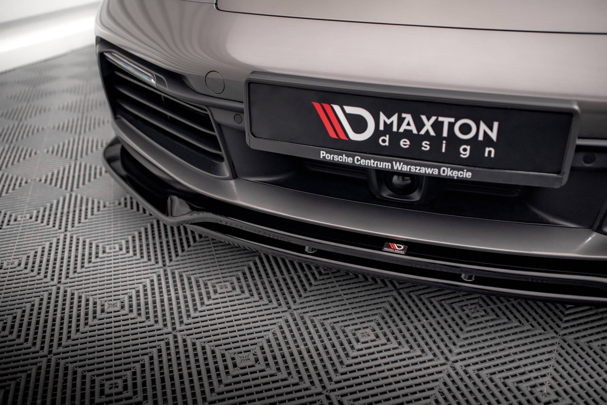 Prelungire splitter bara fata Porsche 911 Carrera 4S 992 2019- v1 - Maxton Design