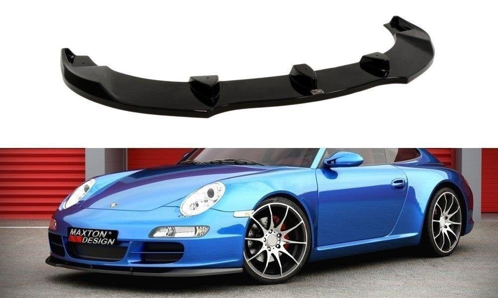 Prelungire splitter bara fata Porsche 911 Carrera 997 2005-2009 v2 - Maxton Design