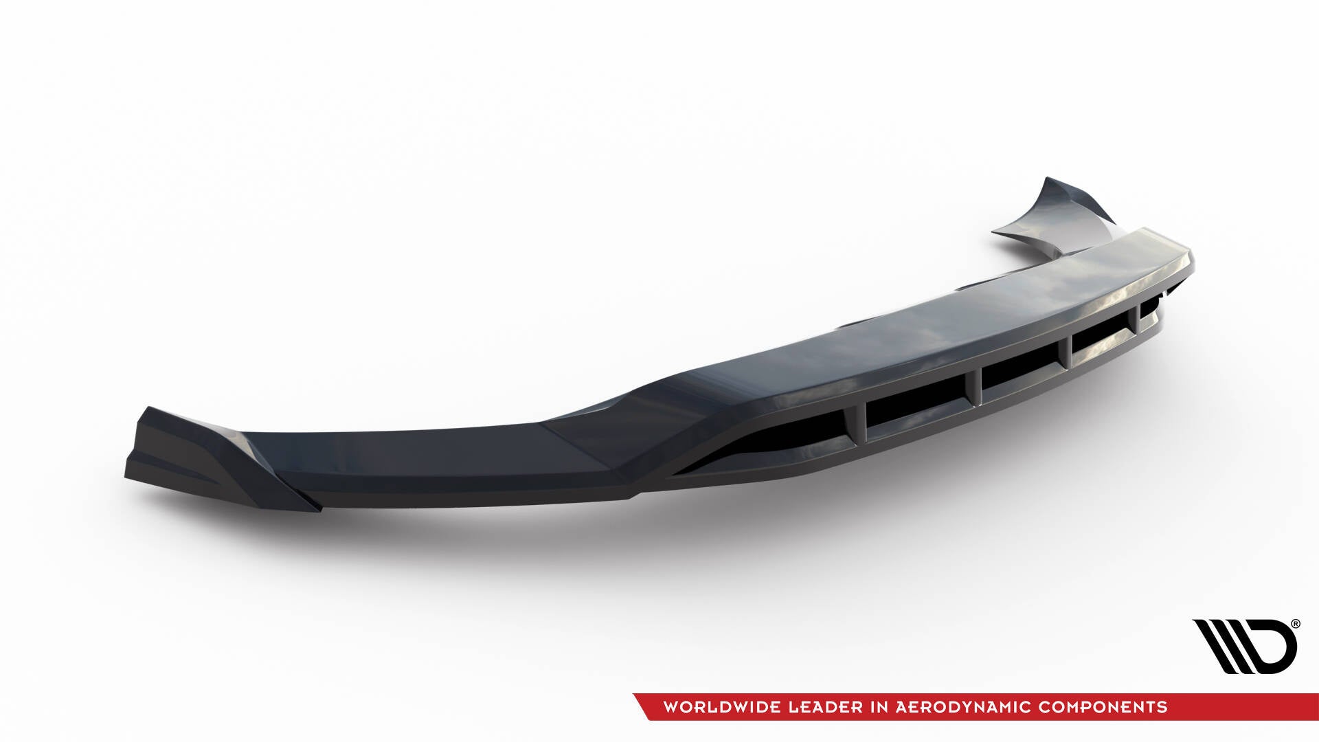 Prelungire splitter bara fata Porsche Cayenne Coupe Mk3 2018-2023 v2 - Maxton Design