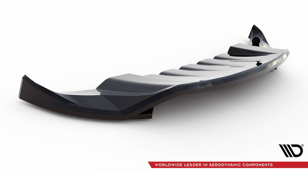 Prelungire splitter bara fata Porsche Cayenne Mk2 Facelift 2014-2018 v2 - Maxton Design