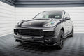 Prelungire splitter bara fata Porsche Cayenne Mk2 Facelift 2014-2018 v2 - Maxton Design