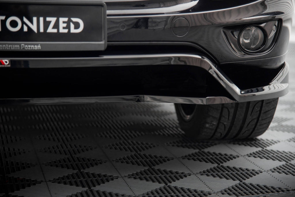 Prelungire splitter bara fata Porsche Cayenne Mk2 Facelift 2014-2018 v2 - Maxton Design