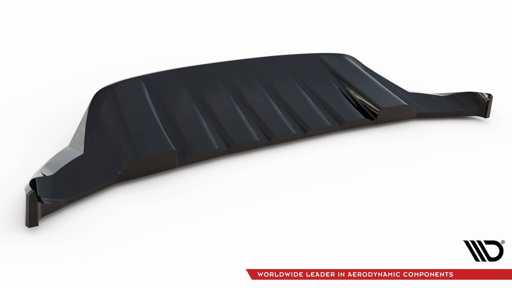 Prelungire splitter bara fata Porsche Cayenne Mk2 Facelift 2014-2018 v2 - Maxton Design