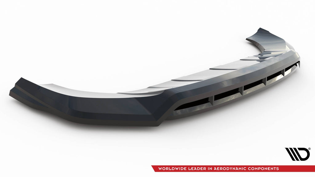Prelungire splitter bara fata Porsche Cayenne Sport Design Mk3 2018-2023 v1 - Maxton Design