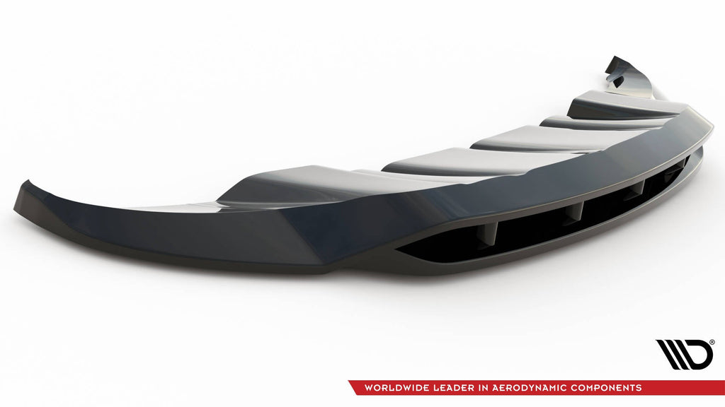 Prelungire splitter bara fata Porsche Cayenne Mk2 2010-2014 v1 - Maxton Design
