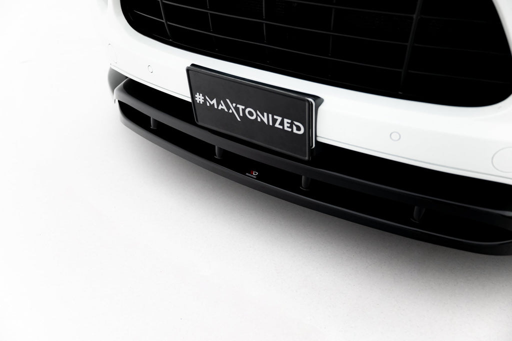 Prelungire splitter bara fata Porsche Cayenne Mk2 2010-2014 v1 - Maxton Design