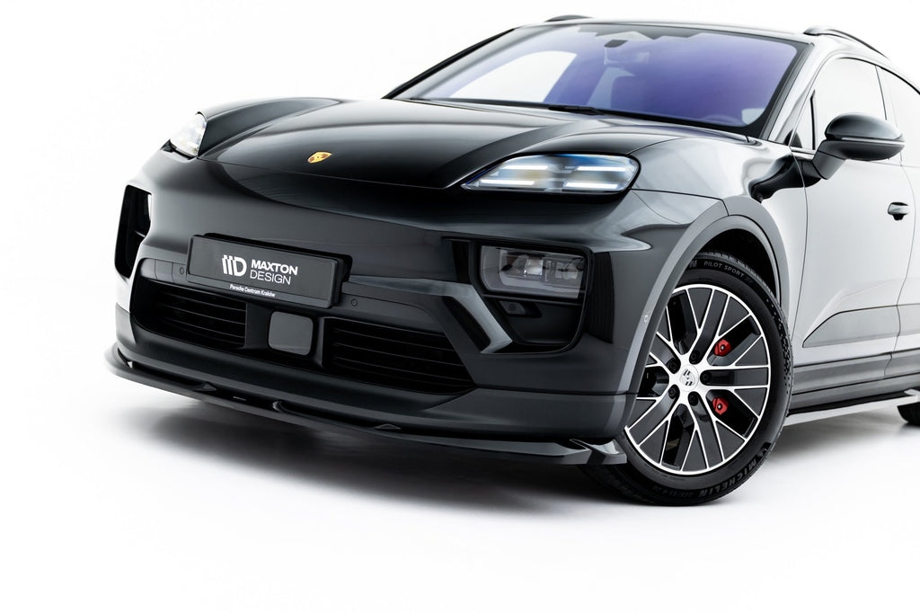 Prelungire splitter bara fata Porsche Macan EV Mk1 2024- v1 - Maxton Design