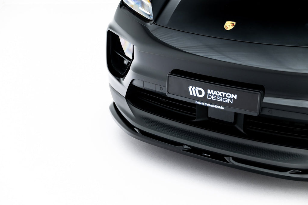 Prelungire splitter bara fata Porsche Macan EV Mk1 2024- v1 - Maxton Design