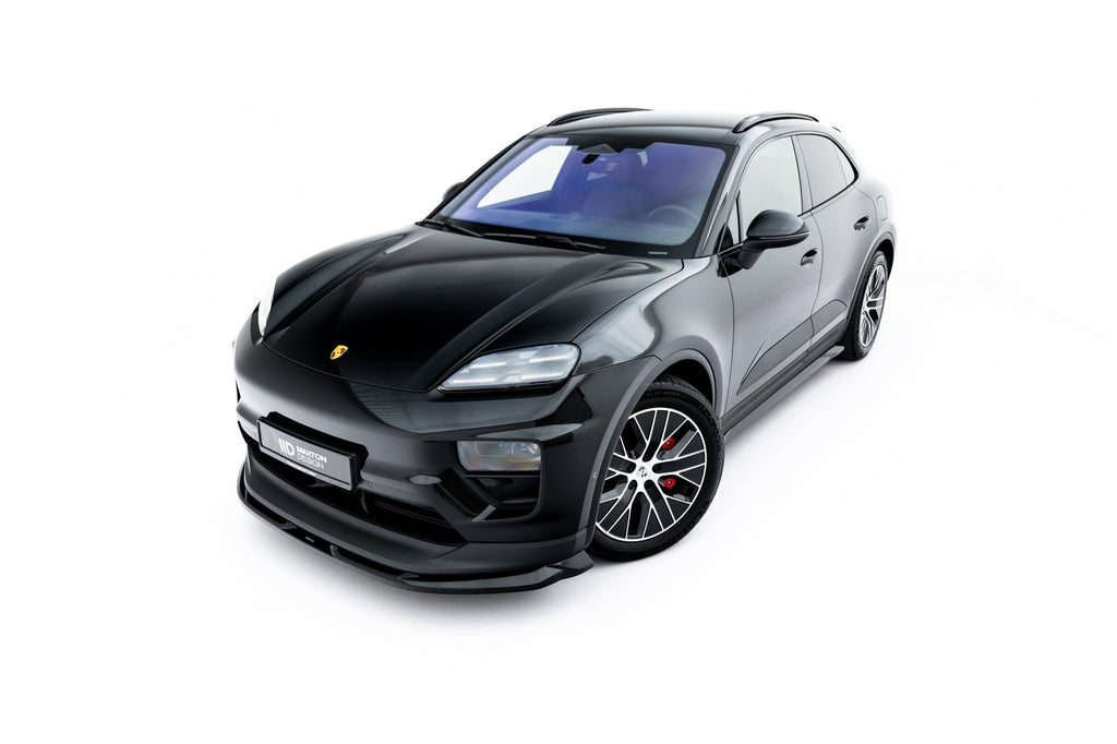 Prelungire splitter bara fata Porsche Macan EV Mk1 2024- v1 - Maxton Design