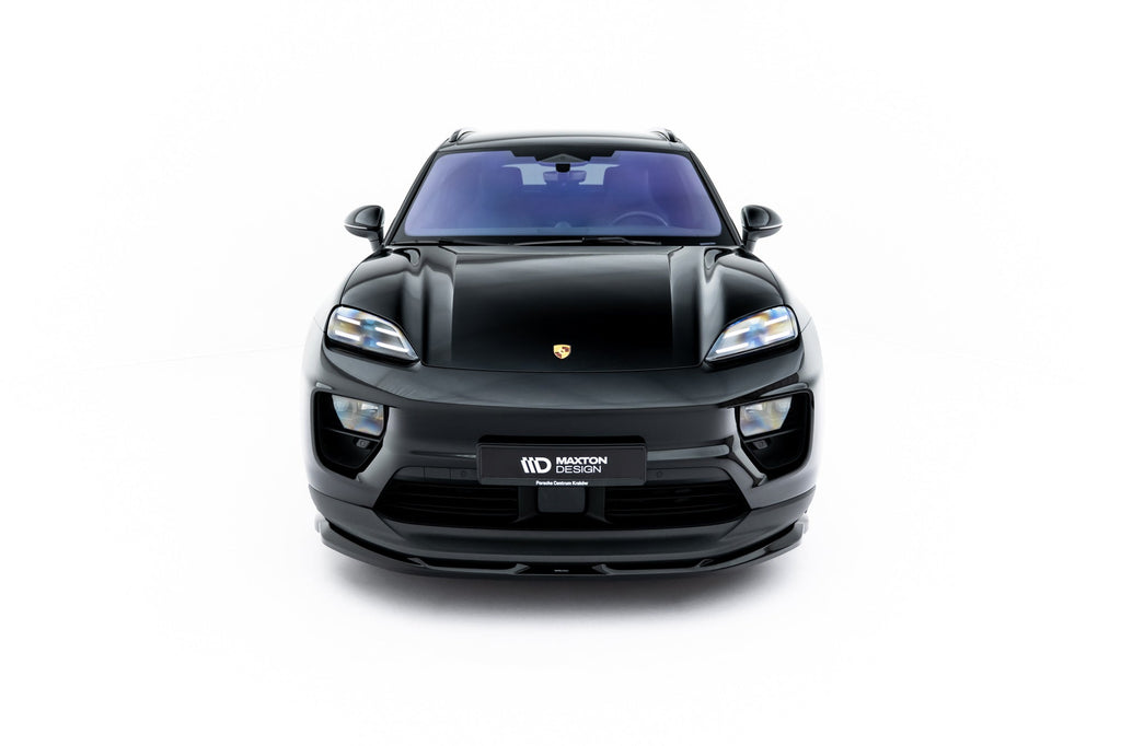 Prelungire splitter bara fata Porsche Macan EV Mk1 2024- v1 - Maxton Design