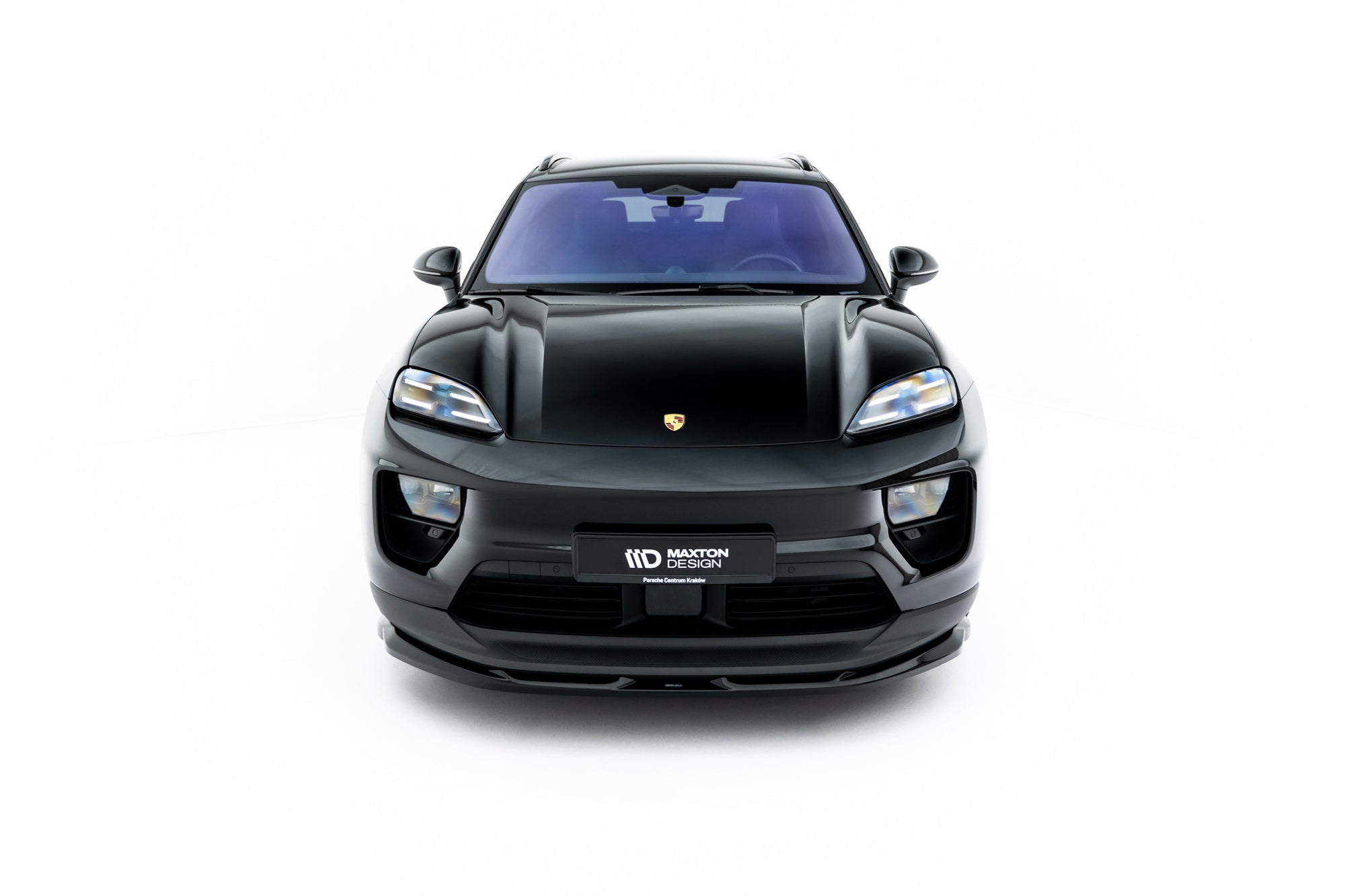 Prelungire splitter bara fata Porsche Macan EV Mk1 2024- v1 - Maxton Design