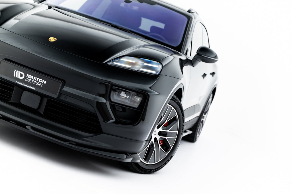 Prelungire splitter bara fata Porsche Macan EV Mk1 2024- v1 - Maxton Design