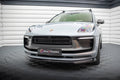 Prelungire splitter bara fata Porsche Macan Mk1 Facelift 2 2021- v5 - Maxton Design