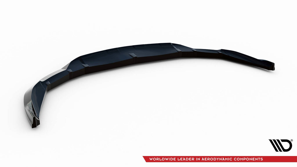 Prelungire splitter bara fata Porsche Taycan Cross Turismo 4S 2019- v2 - Maxton Design