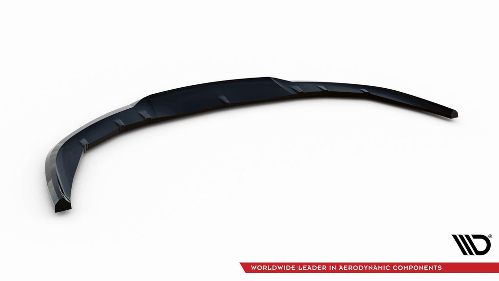 Prelungire splitter bara fata Porsche Taycan Taycan 4 Taycan 4S Taycan GTS Mk1 2019- v1 - Maxton Design