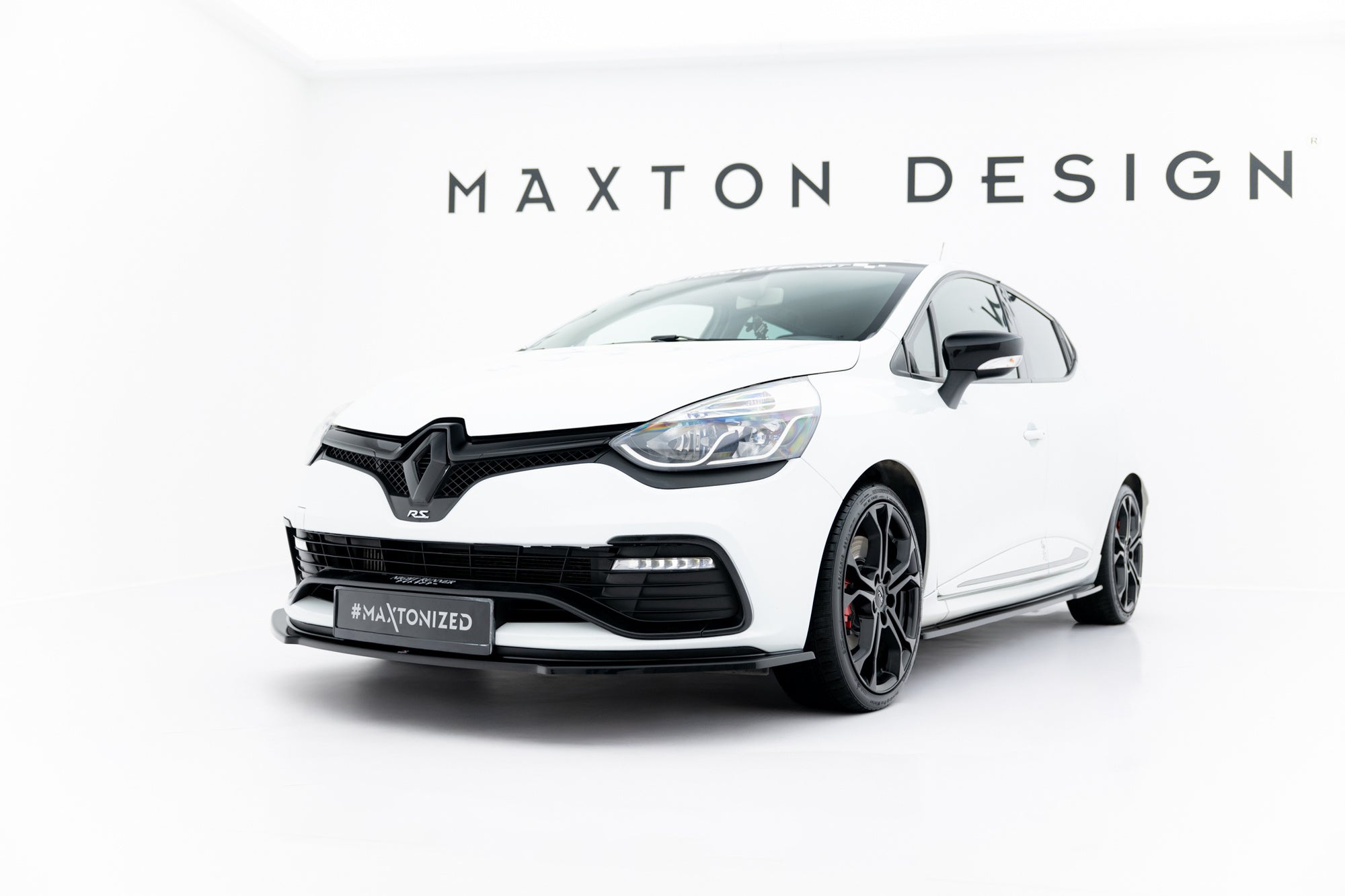 Prelungire splitter bara fata Renault Clio Mk4 RS 2012-2019 v3 - Maxton Design