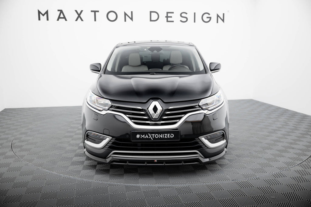 Prelungire splitter bara fata Renault Espace Mk5 Facelift 2019-2023 v1 - Maxton Design