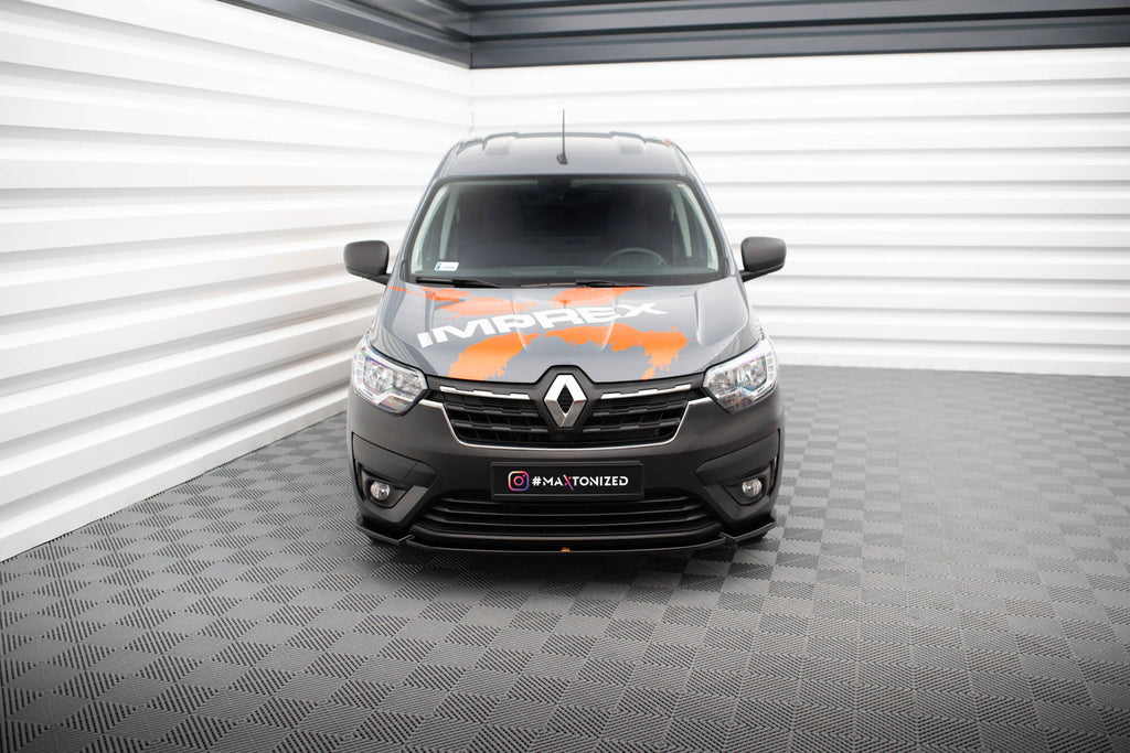 Prelungire splitter bara fata Renault Express Mk2 2020- v1 - Maxton Design